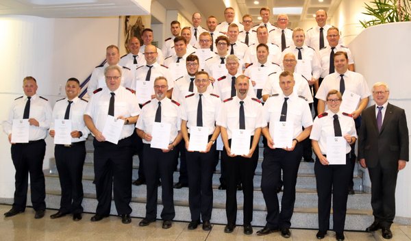 Auszeichnung für Fluthelfer