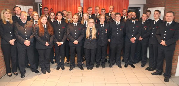 Jahreshauptversammlung Löschzug Rheda