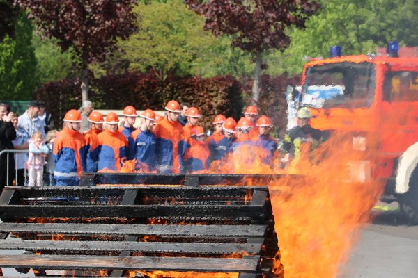 Brandeinsatz für die Jugendfeuerwehr
