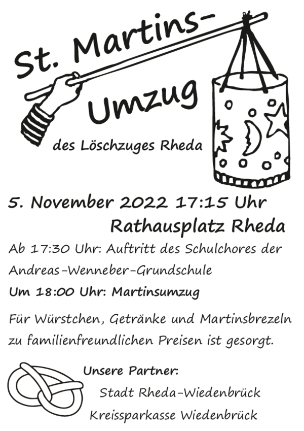 Martinsumzug in Rheda